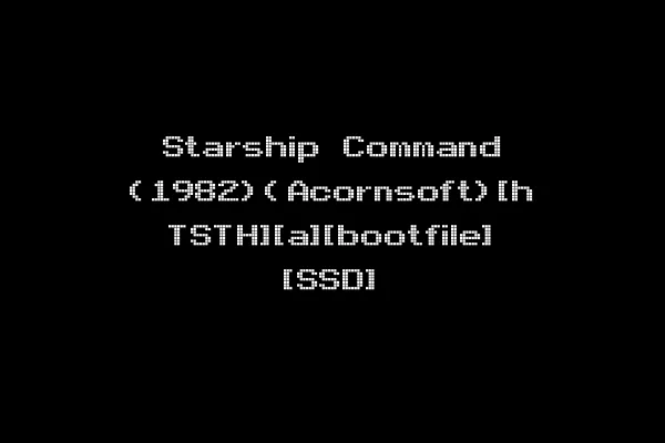 Starship Command (1982)(Acornsoft)[h TSTH][a][bootfile] [SSD]