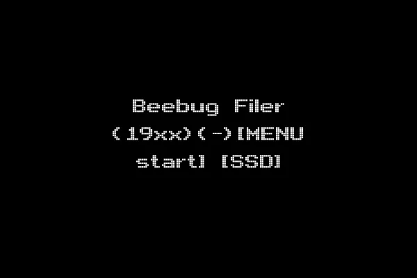 Beebug Filer (19xx)(-)[MENU start] [SSD]