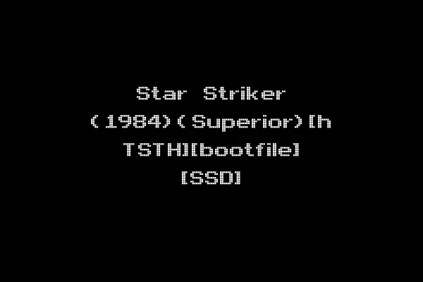 Star Striker (1984)(Superior)[h TSTH][bootfile] [SSD]