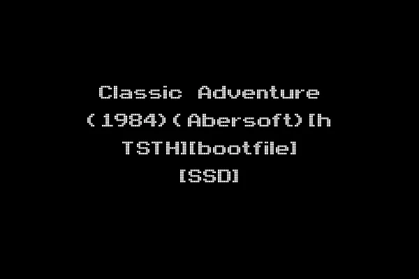 Classic Adventure (1984)(Abersoft)[h TSTH][bootfile] [SSD]