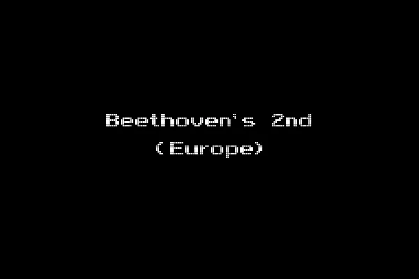 Beethoven's 2nd (Europe)