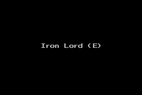 Iron Lord (E)