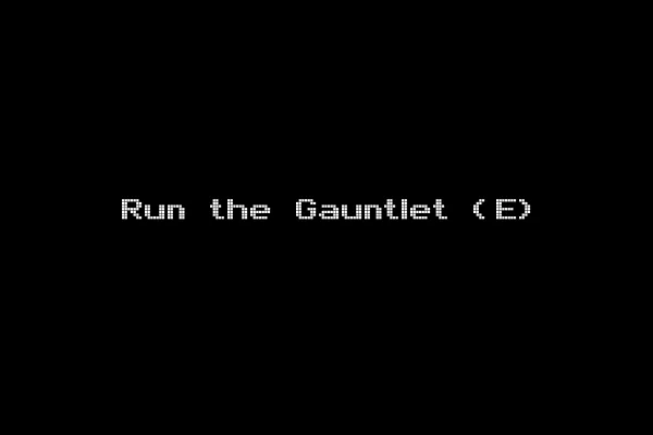 Run the Gauntlet (E)