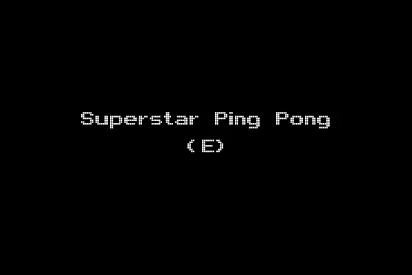 Superstar Ping Pong (E)