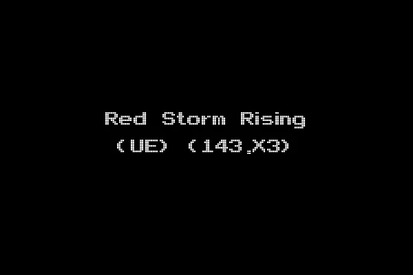 Red Storm Rising (UE) (143.X3)