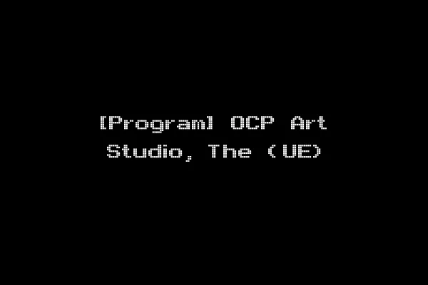 [Program] OCP Art Studio, The (UE)