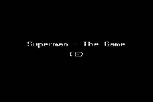 Superman - The Game (E)