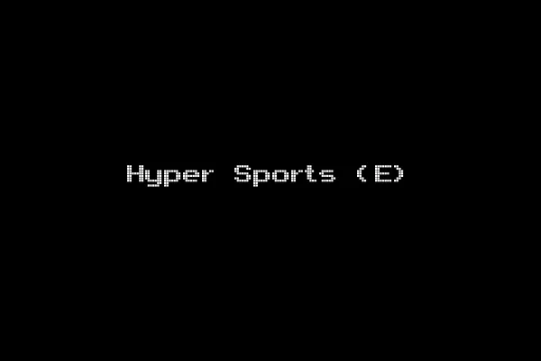 Hyper Sports (E)