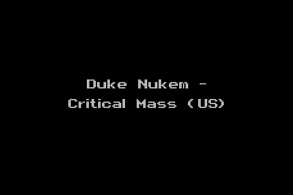 Duke Nukem - Critical Mass (US)