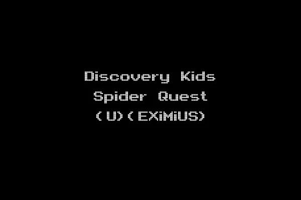 Discovery Kids Spider Quest (U)(EXiMiUS)