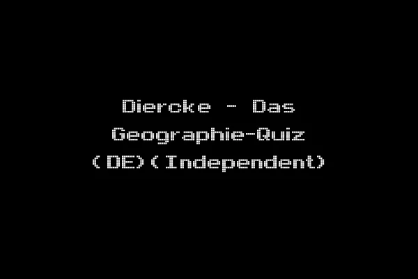 Diercke - Das Geographie-Quiz (DE)(Independent)