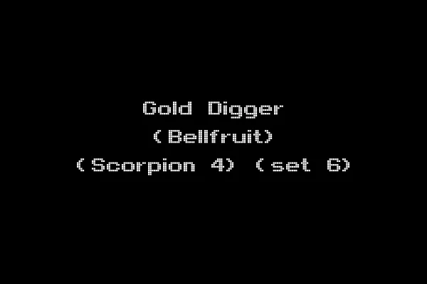 Gold Digger (Bellfruit) (Scorpion 4) (set 6)