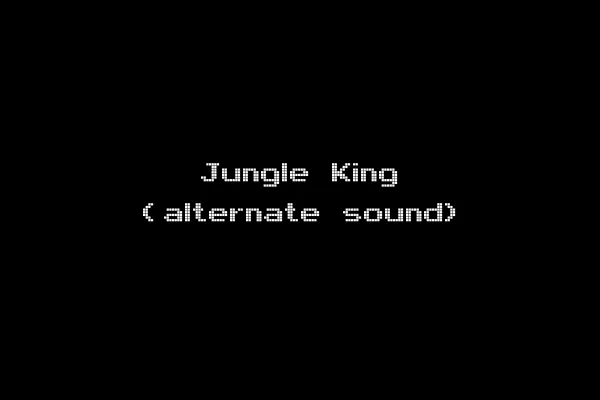 Jungle King (alternate sound)