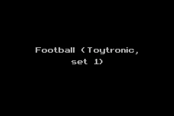Football (Toytronic, set 1)