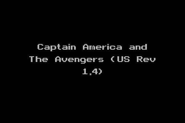 Captain America and The Avengers (US Rev 1.4)