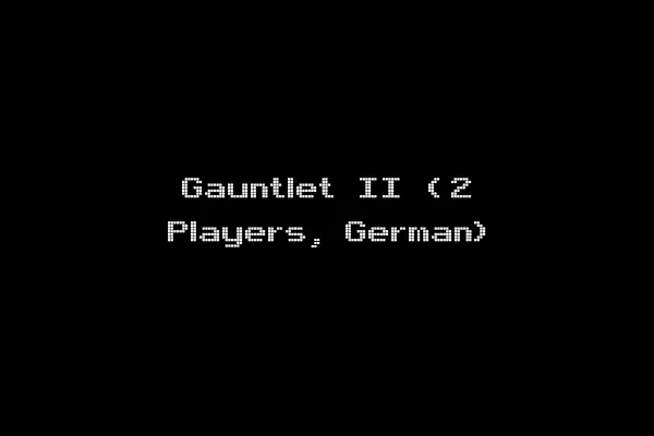 Gauntlet II (2 Players, German)