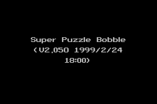 Super Puzzle Bobble (V2.05O 1999/2/24 18:00)