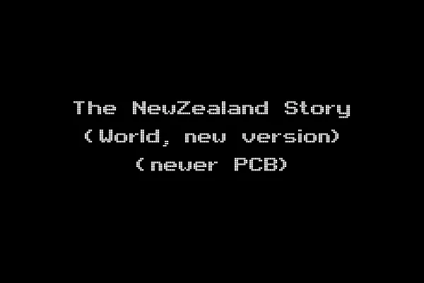 The NewZealand Story (World, new version) (newer PCB)