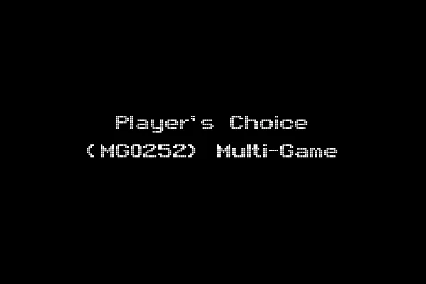 Player's Choice (MG0252) Multi-Game
