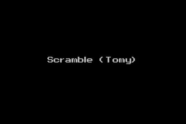 Scramble (Tomy)