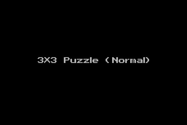 3X3 Puzzle (Normal)