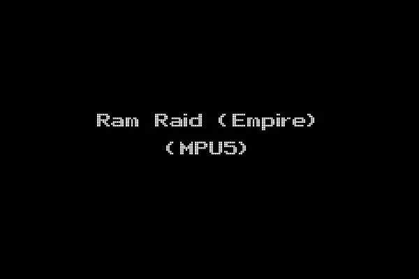 Ram Raid (Empire) (MPU5)