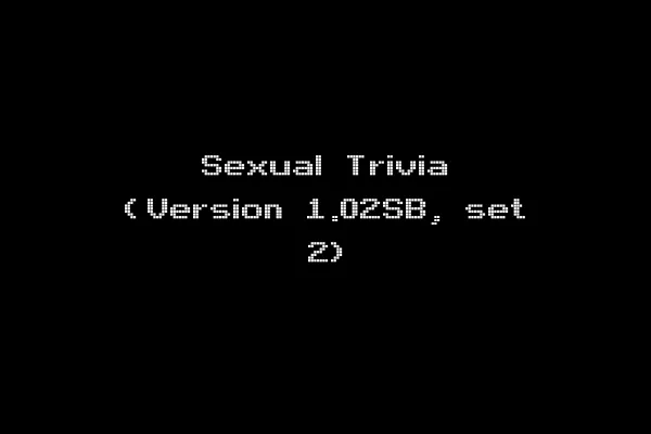 Sexual Trivia (Version 1.02SB, set 2)