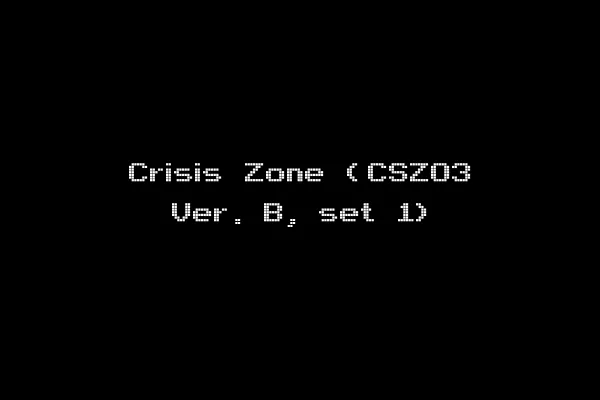 Crisis Zone (CSZO3 Ver. B, set 1)