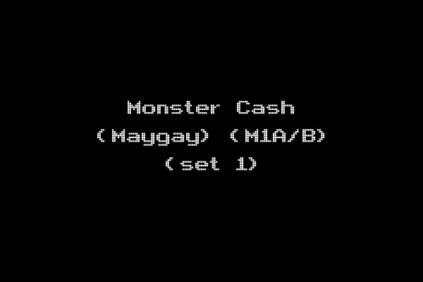 Monster Cash (Maygay) (M1A/B) (set 1)