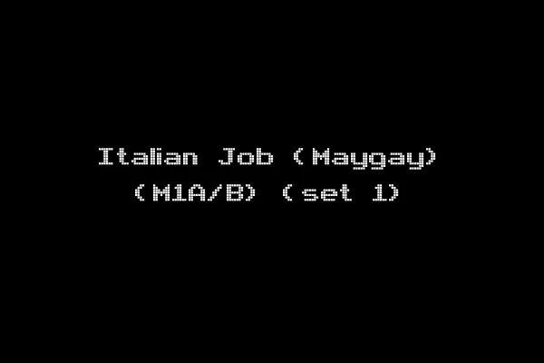 Italian Job (Maygay) (M1A/B) (set 1)