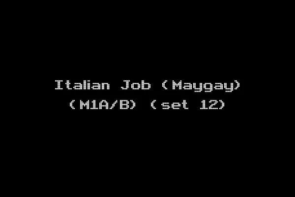 Italian Job (Maygay) (M1A/B) (set 12)
