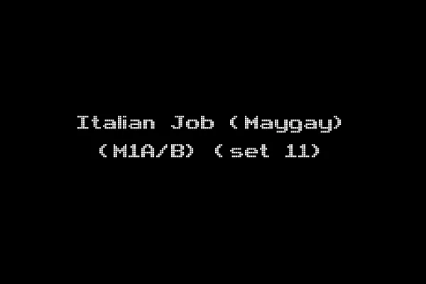 Italian Job (Maygay) (M1A/B) (set 11)