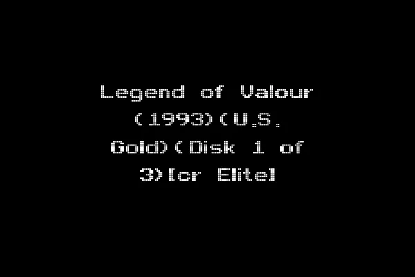 Legend of Valour (1993)(U.S. Gold)(Disk 1 of 3)[cr Elite]