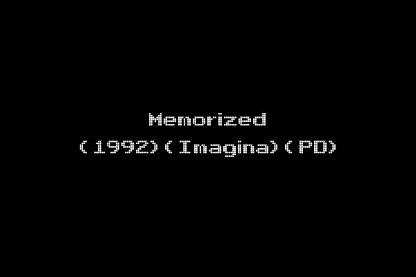 Memorized (1992)(Imagina)(PD)