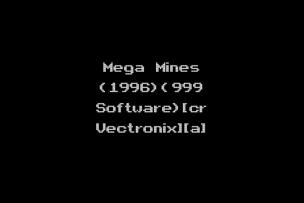 Mega Mines (1996)(999 Software)[cr Vectronix][a]