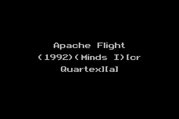 Apache Flight (1992)(Minds I)[cr Quartex][a]