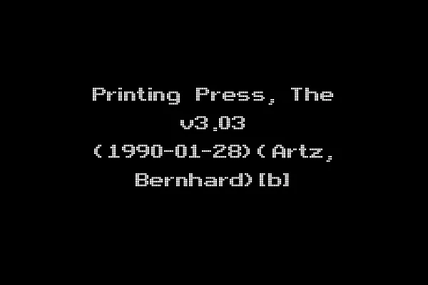 Printing Press, The v3.03 (1990-01-28)(Artz, Bernhard)[b]