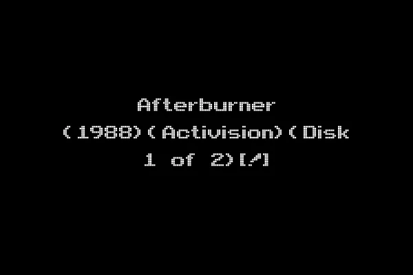 Afterburner (1988)(Activision)(Disk 1 of 2)[!]