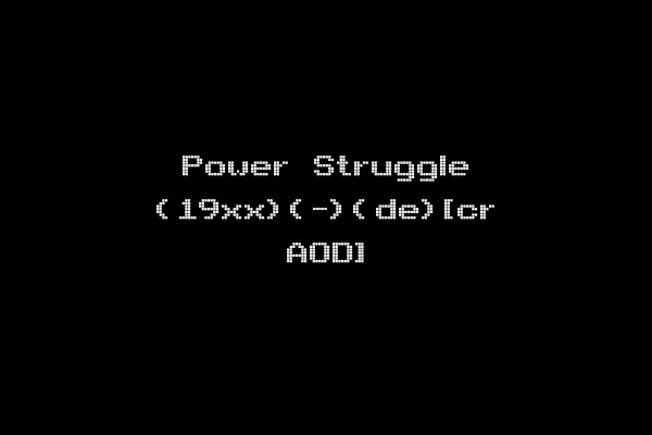 Power Struggle (19xx)(-)(de)[cr AOD]