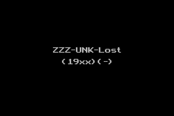 ZZZ-UNK-Lost (19xx)(-)