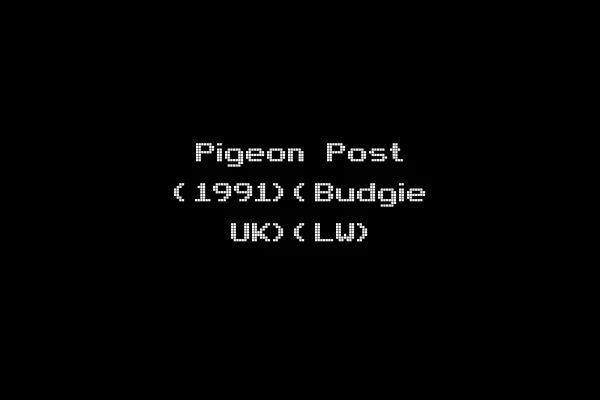 Pigeon Post (1991)(Budgie UK)(LW)