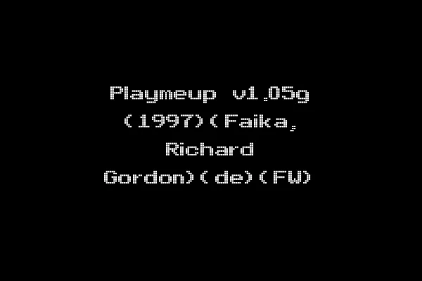 Playmeup v1.05g (1997)(Faika, Richard Gordon)(de)(FW)