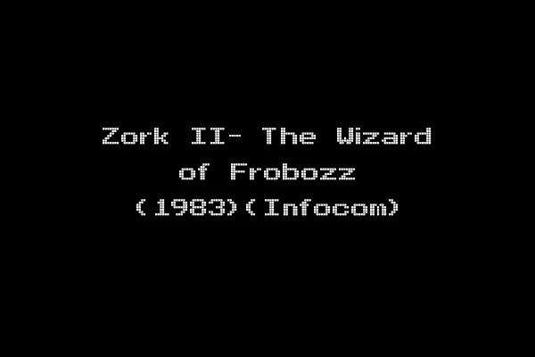 Zork II- The Wizard of Frobozz (1983)(Infocom)