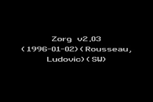 Zorg v2.03 (1996-01-02)(Rousseau, Ludovic)(SW)