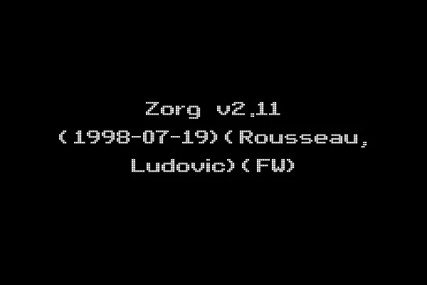 Zorg v2.11 (1998-07-19)(Rousseau, Ludovic)(FW)