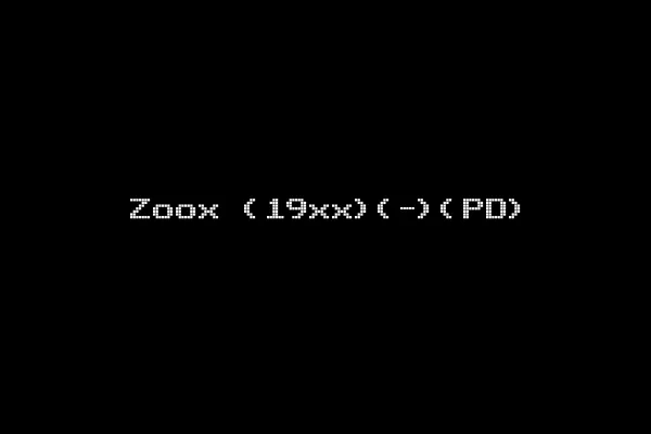 Zoox (19xx)(-)(PD)