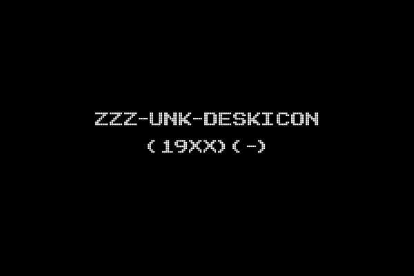 ZZZ-UNK-DESKICON (19XX)(-)