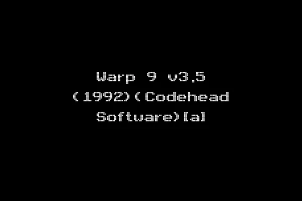 Warp 9 v3.5 (1992)(Codehead Software)[a]