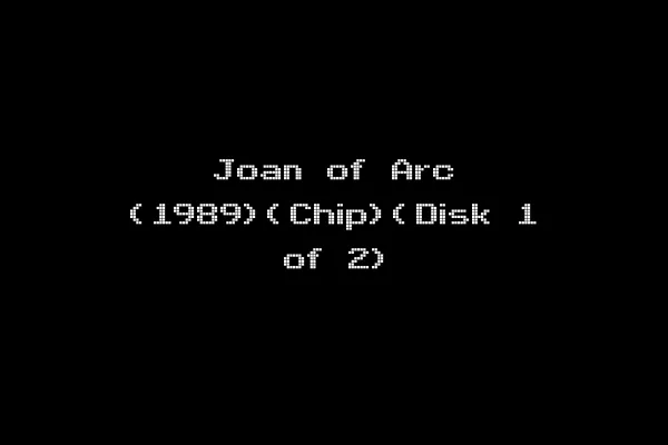 Joan of Arc (1989)(Chip)(Disk 1 of 2)