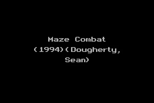 Maze Combat (1994)(Dougherty, Sean)